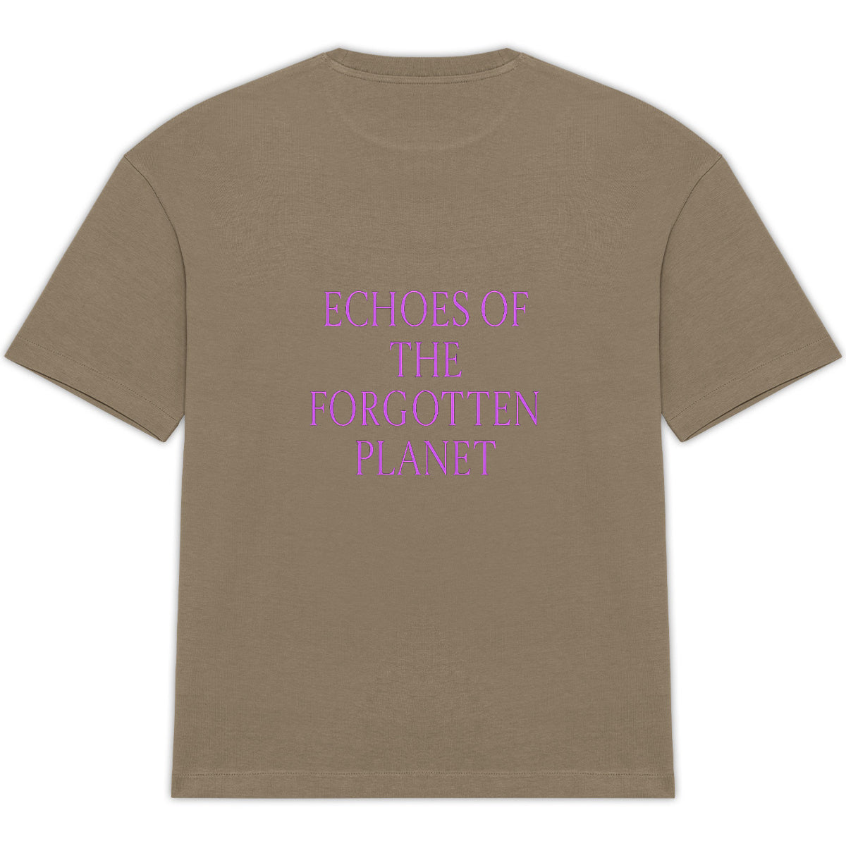 Echoes of the forgotten planet