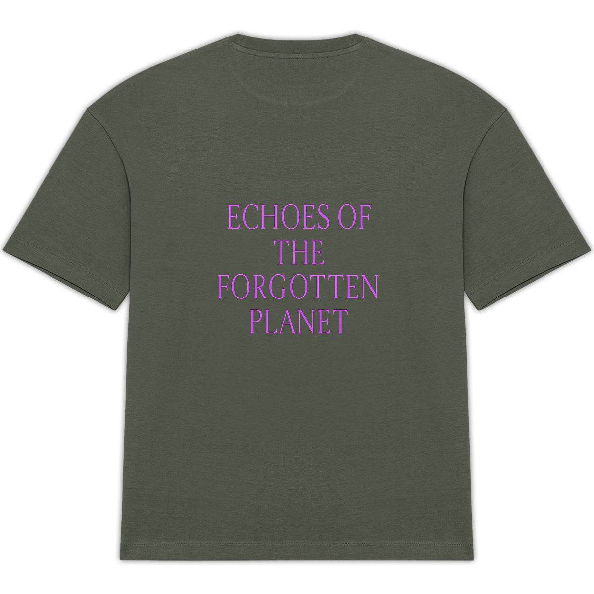 Echoes of the forgotten planet