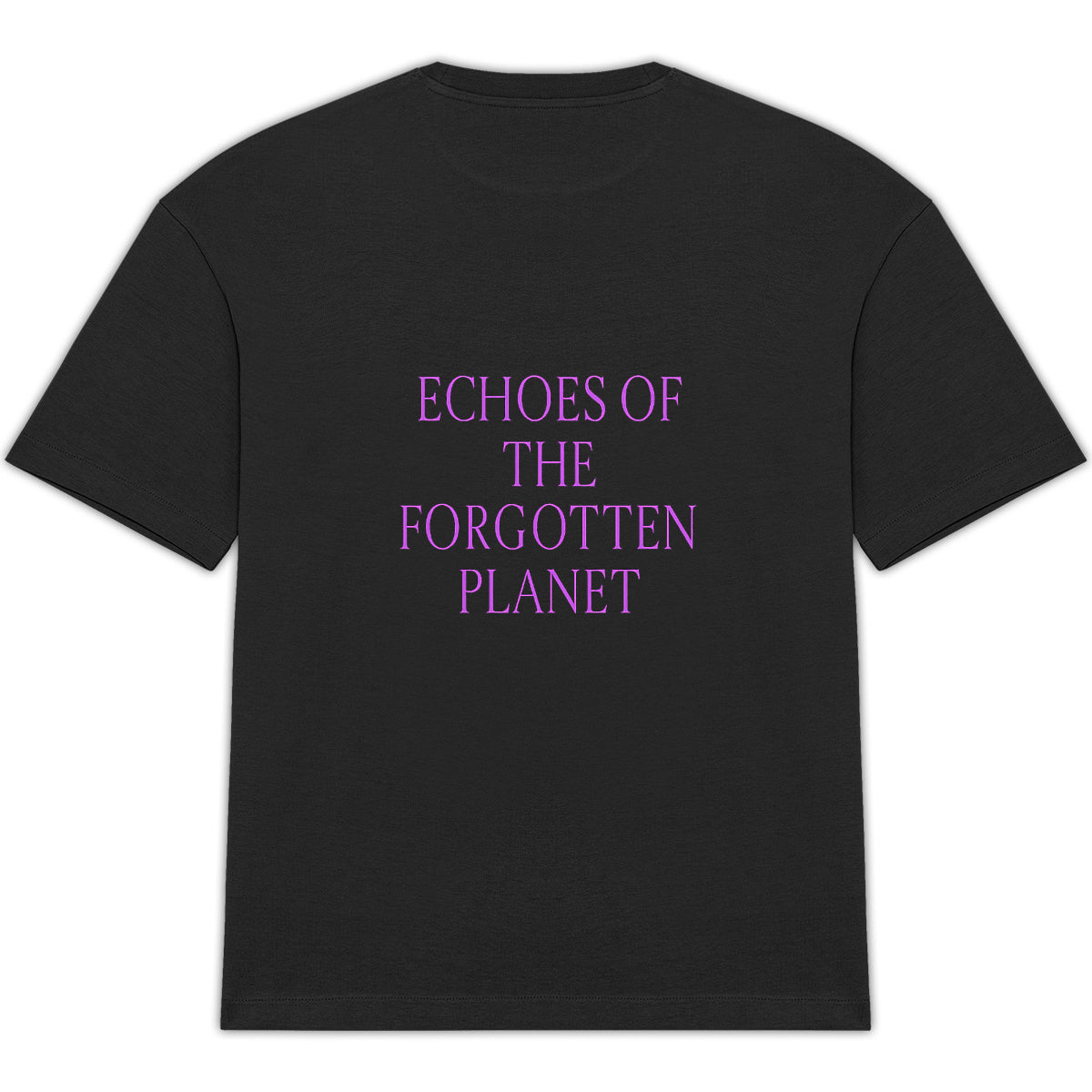 Echoes of the forgotten planet